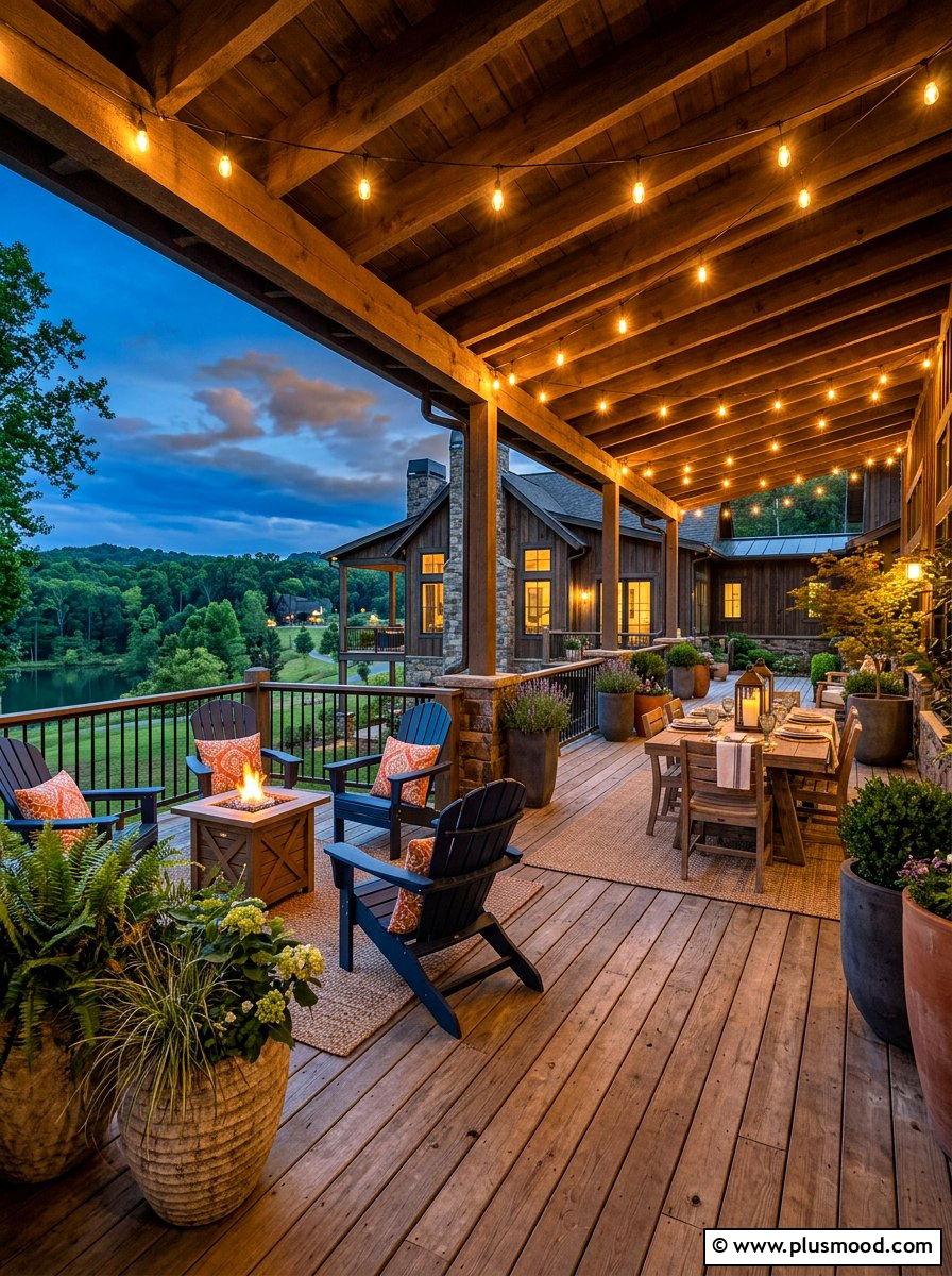 Wrap Around Porch - 25 cozy summer porch ideas