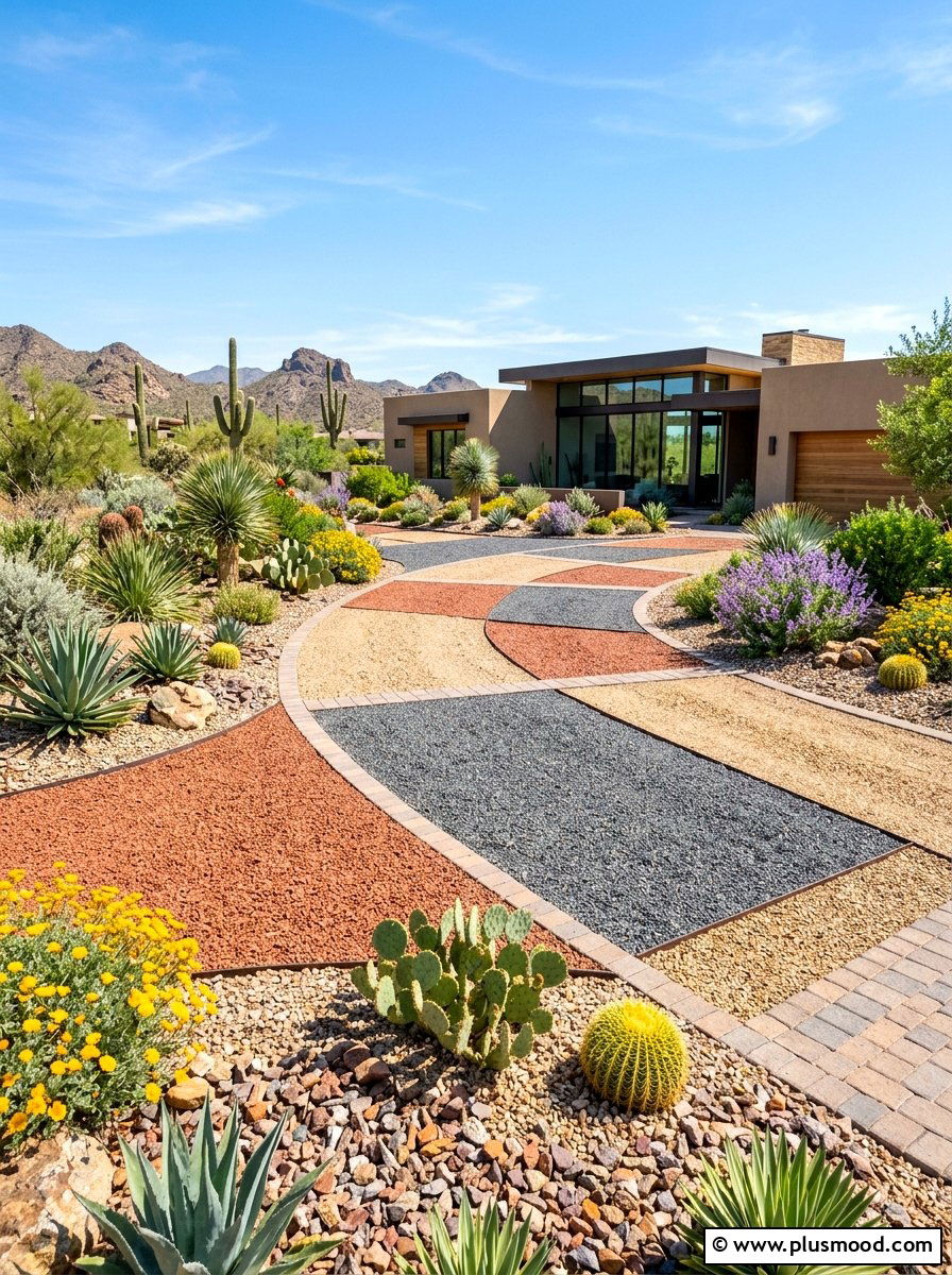 25 Summer Driveway Landscaping Ideas for Instant Curb Appeal