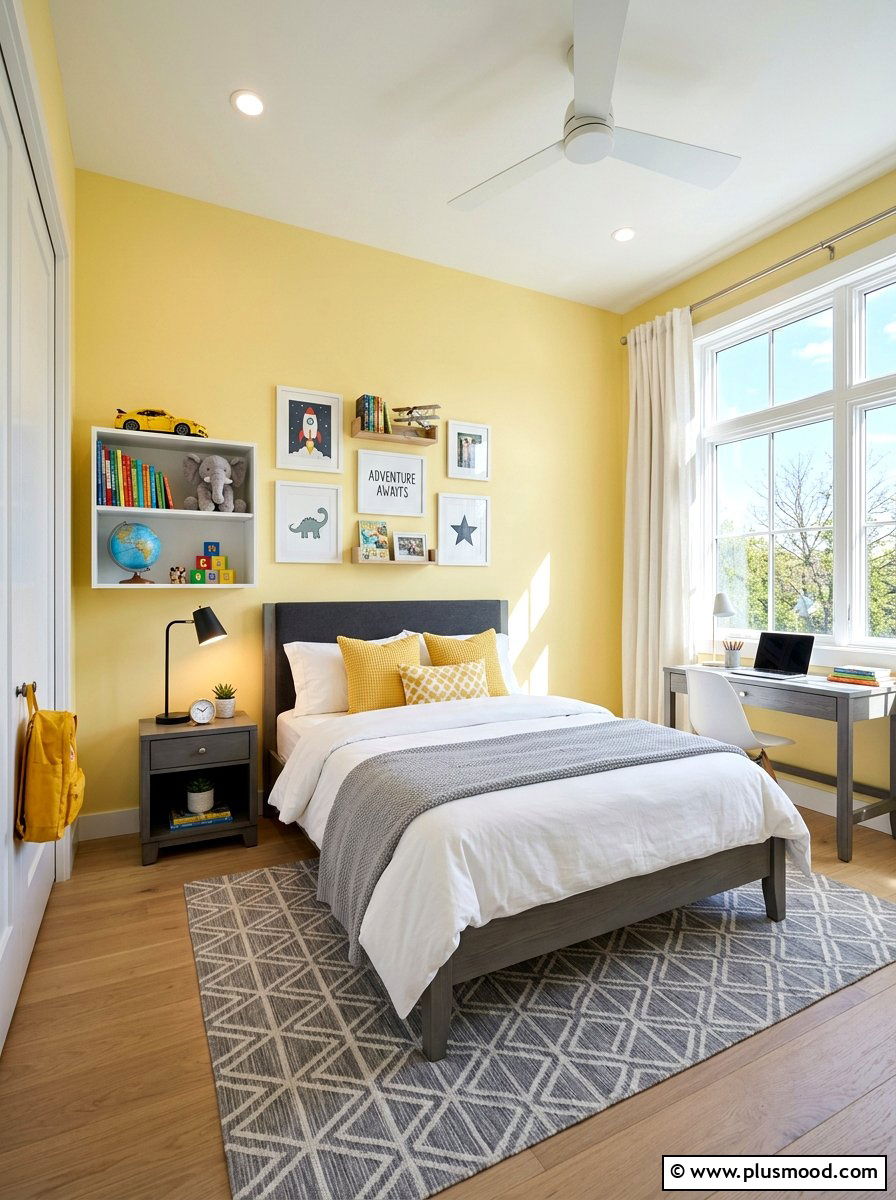 Yellow Boys Bedroom - 25 summer boys bedroom ideas