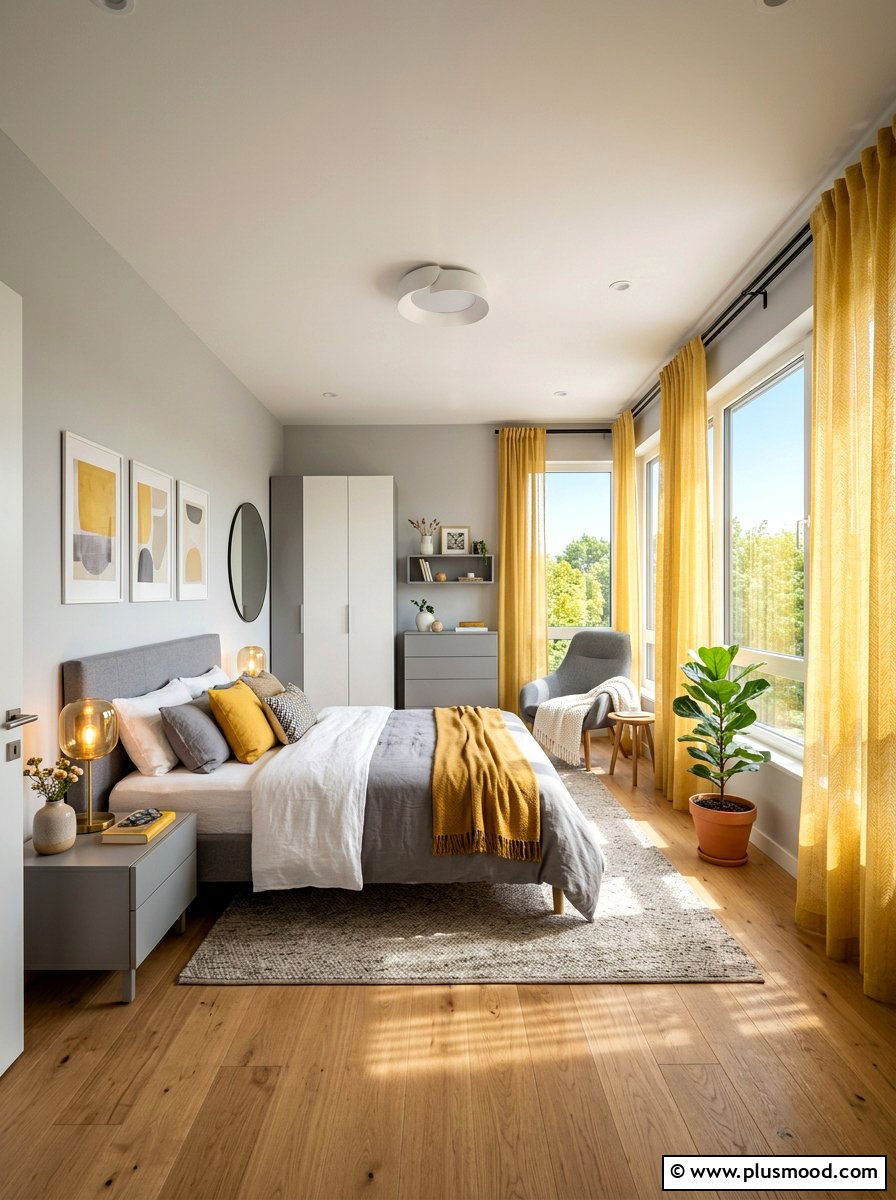 25 Summer Curtains Ideas for Bedroom Airy Style