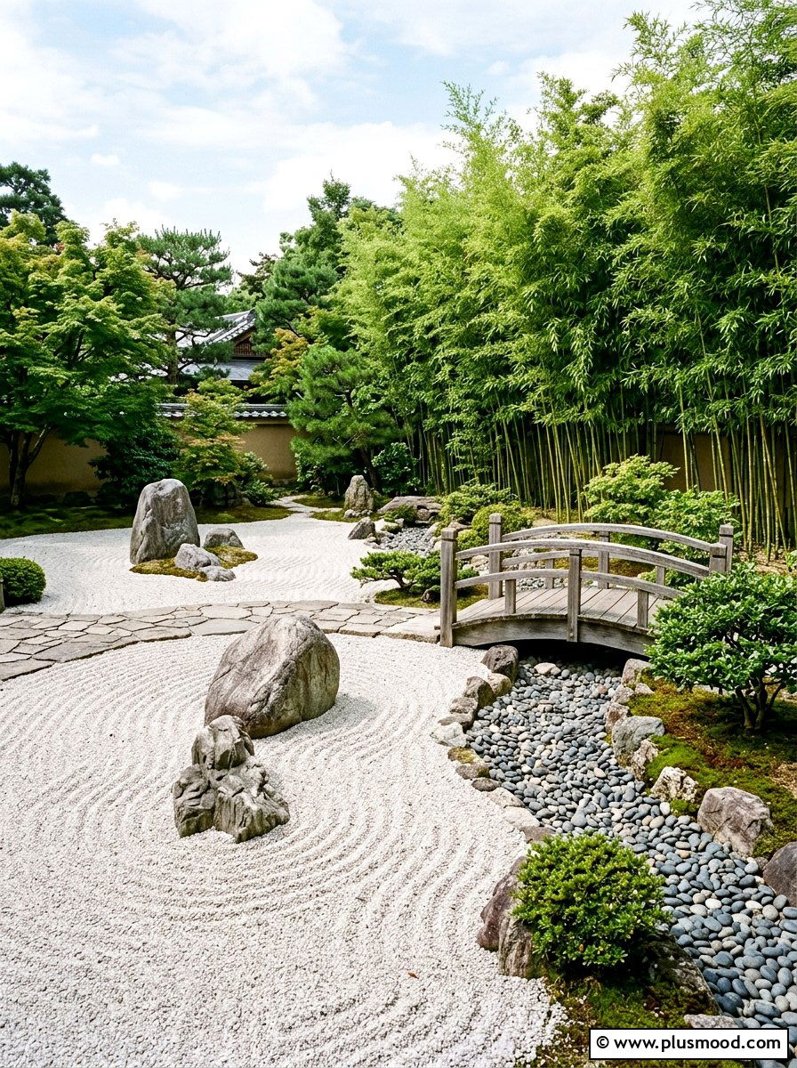 Zen Garden - 25 summer backyard ideas for large yards