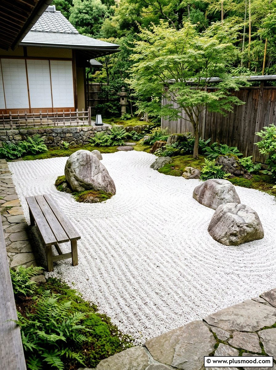 Zen Garden Patio - 25 small backyard ideas with patio