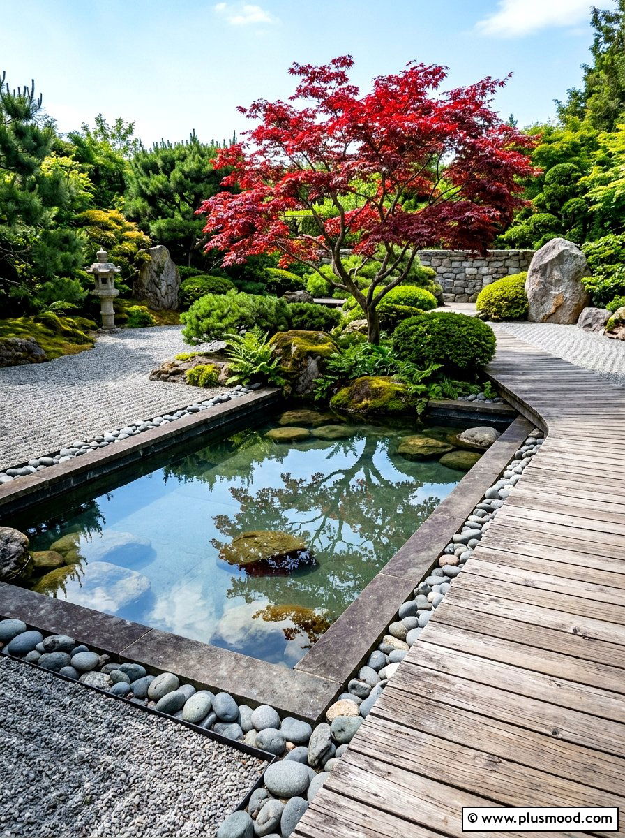 Zen Garden Pool - 25 summer pool landscaping ideas
