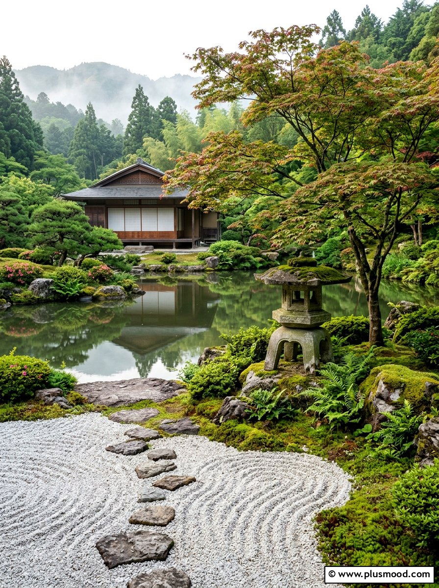 Zen Garden Pool Retreat - 25 pool landscaping ideas for Florida homes