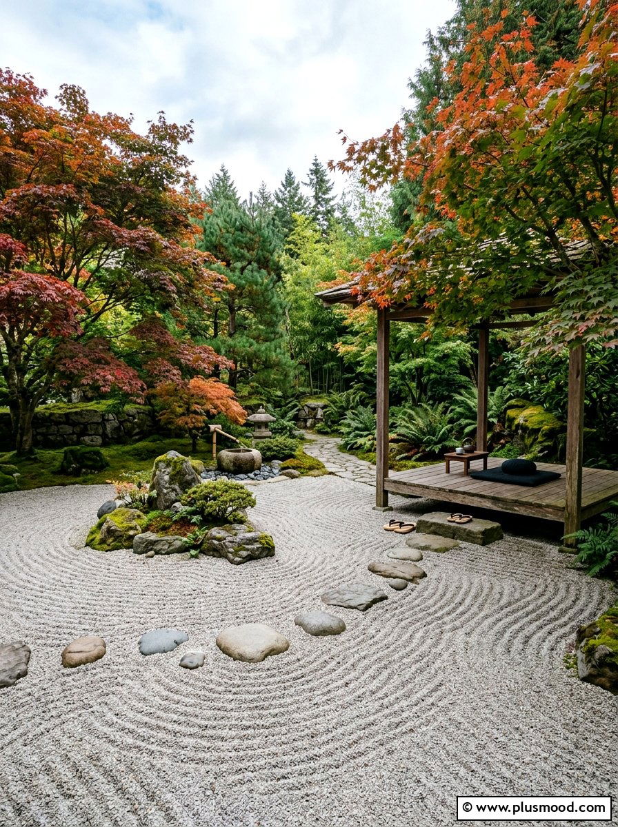 Zen Garden Space - 25 summer home styling ideas