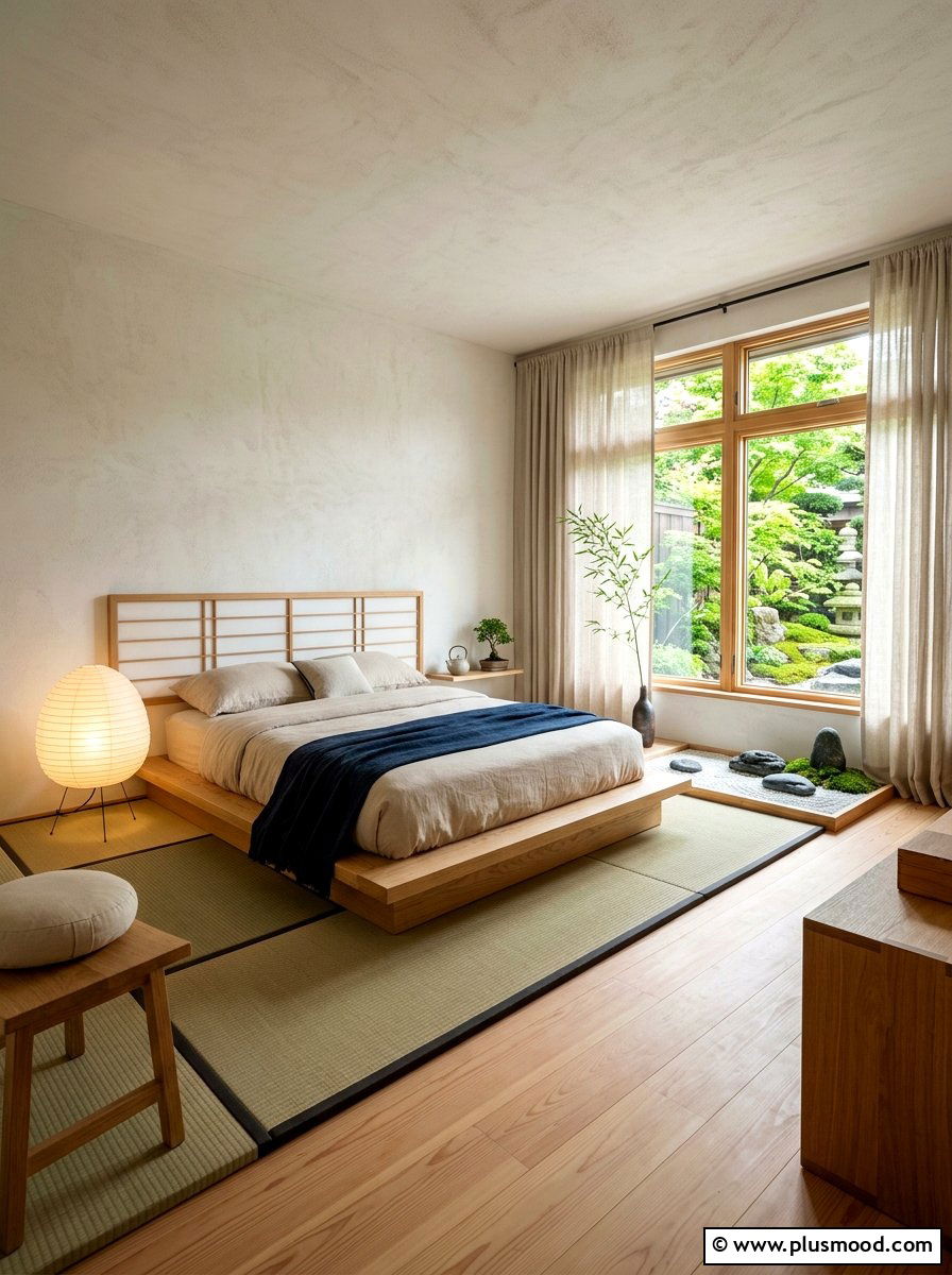 Zen Inspired Bedroom - 25 neutral summer bedroom ideas