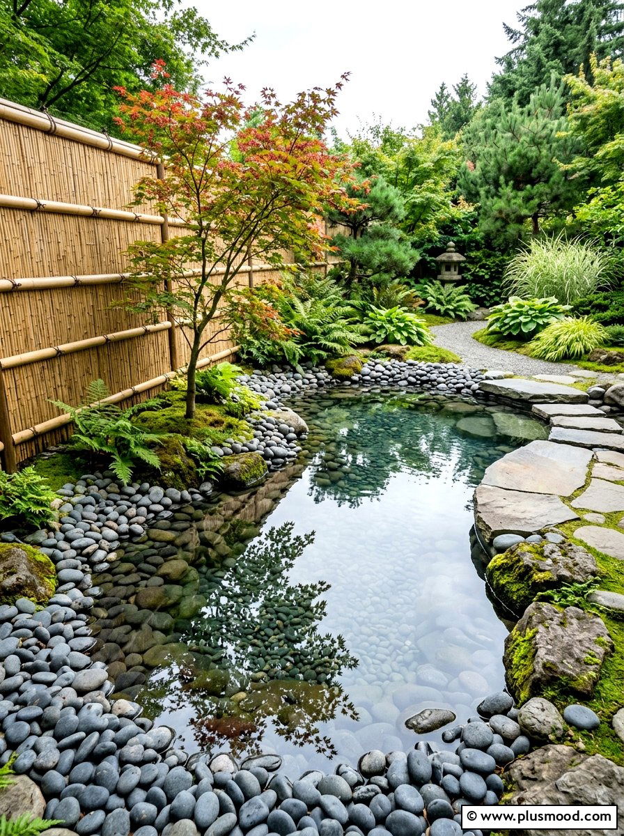 Zen Inspired Pool - 25 pool landscaping ideas for narrow yards