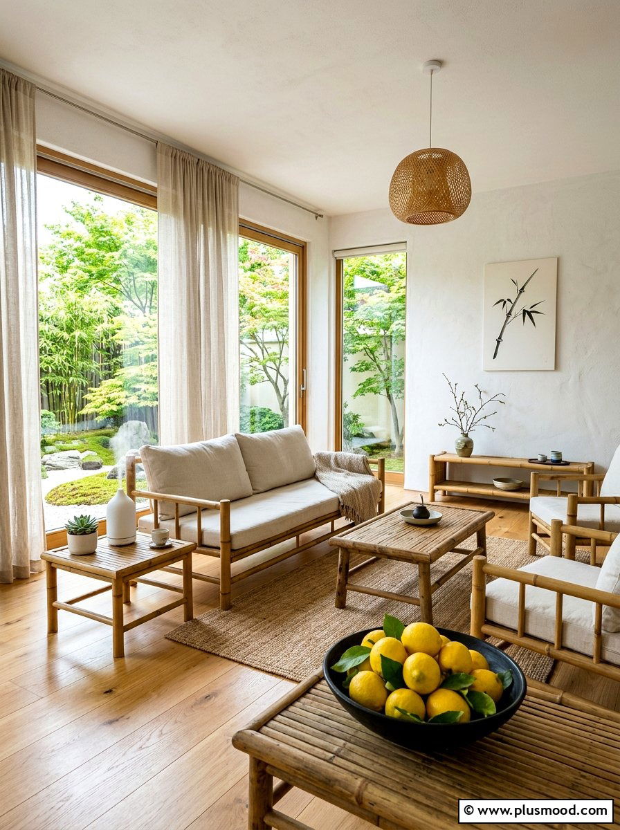 Zen Lemon Living Room - 25 summer lemon decor ideas for living room