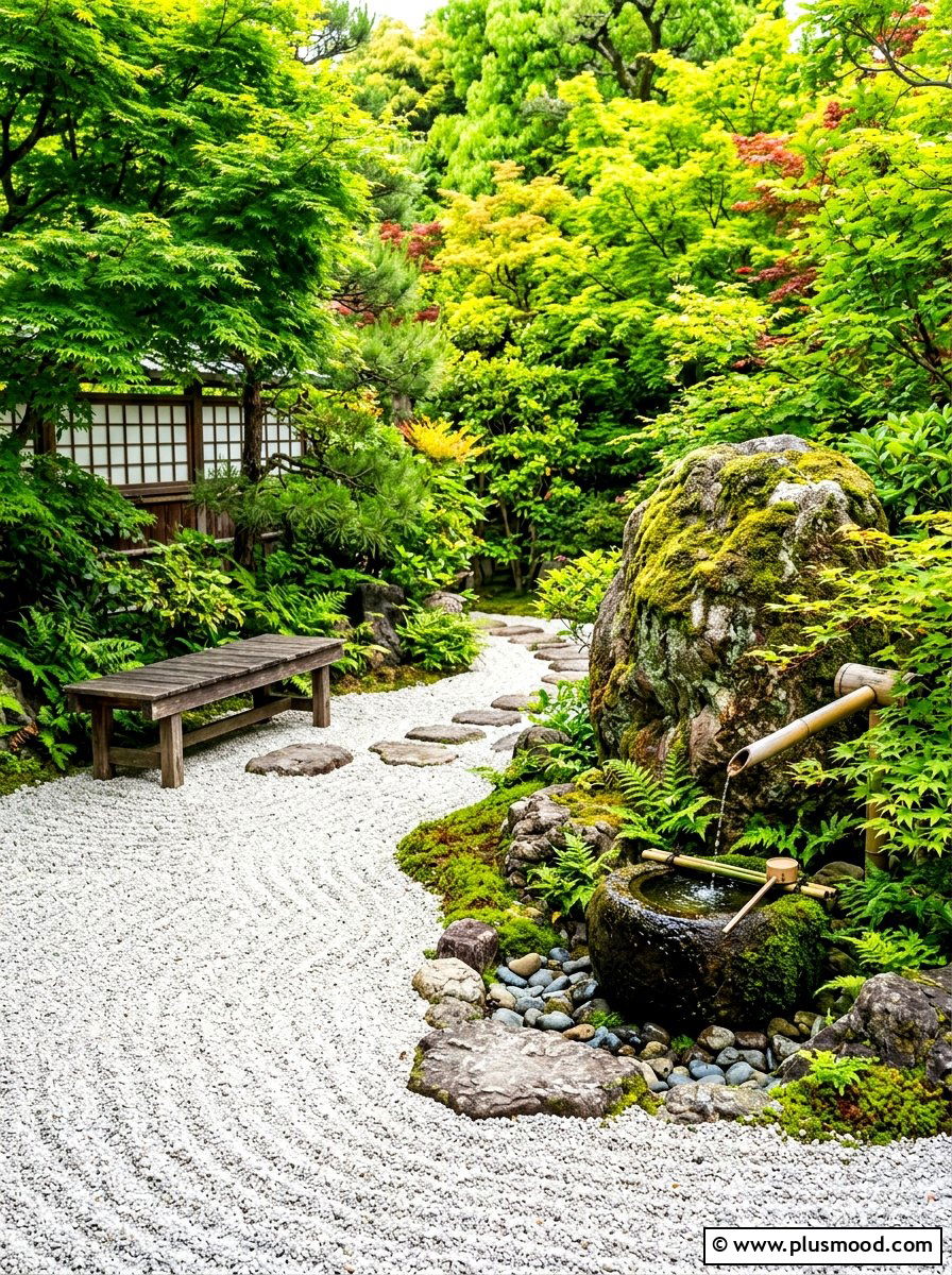 Zen Meditation Garden - 25 fresh summer garden styling ideas