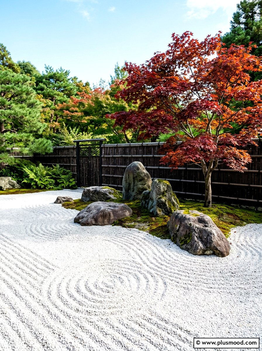 Zen Rock Garden - 25 summer garden layout ideas