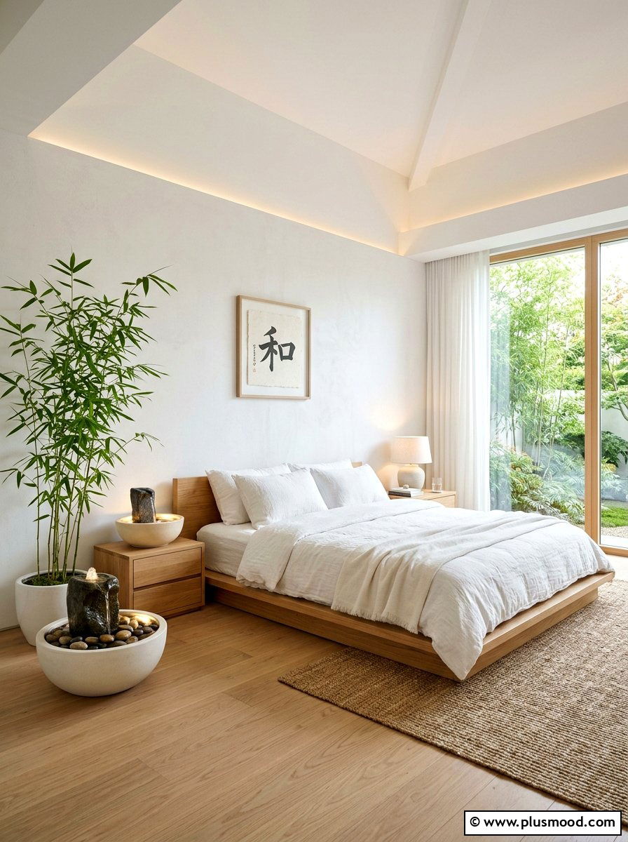 Zen White Bedroom - 25 white summer bedroom ideas