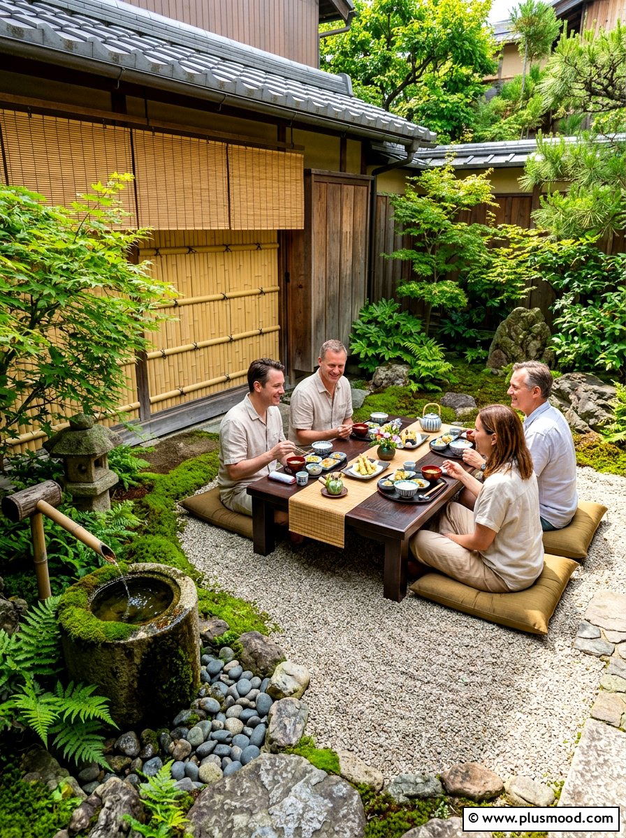 Zen garden dining - 25 summer patio dining ideas