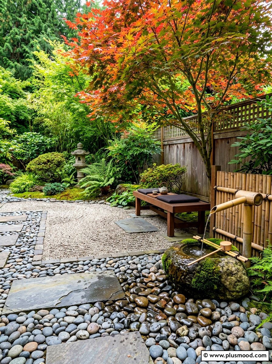 Zen garden patio escape - 25 late summer patio decor ideas