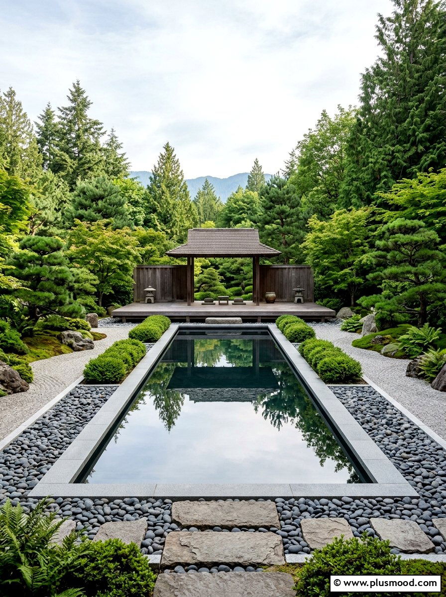 Zen pool landscape - 25 pool landscaping ideas for inground pools