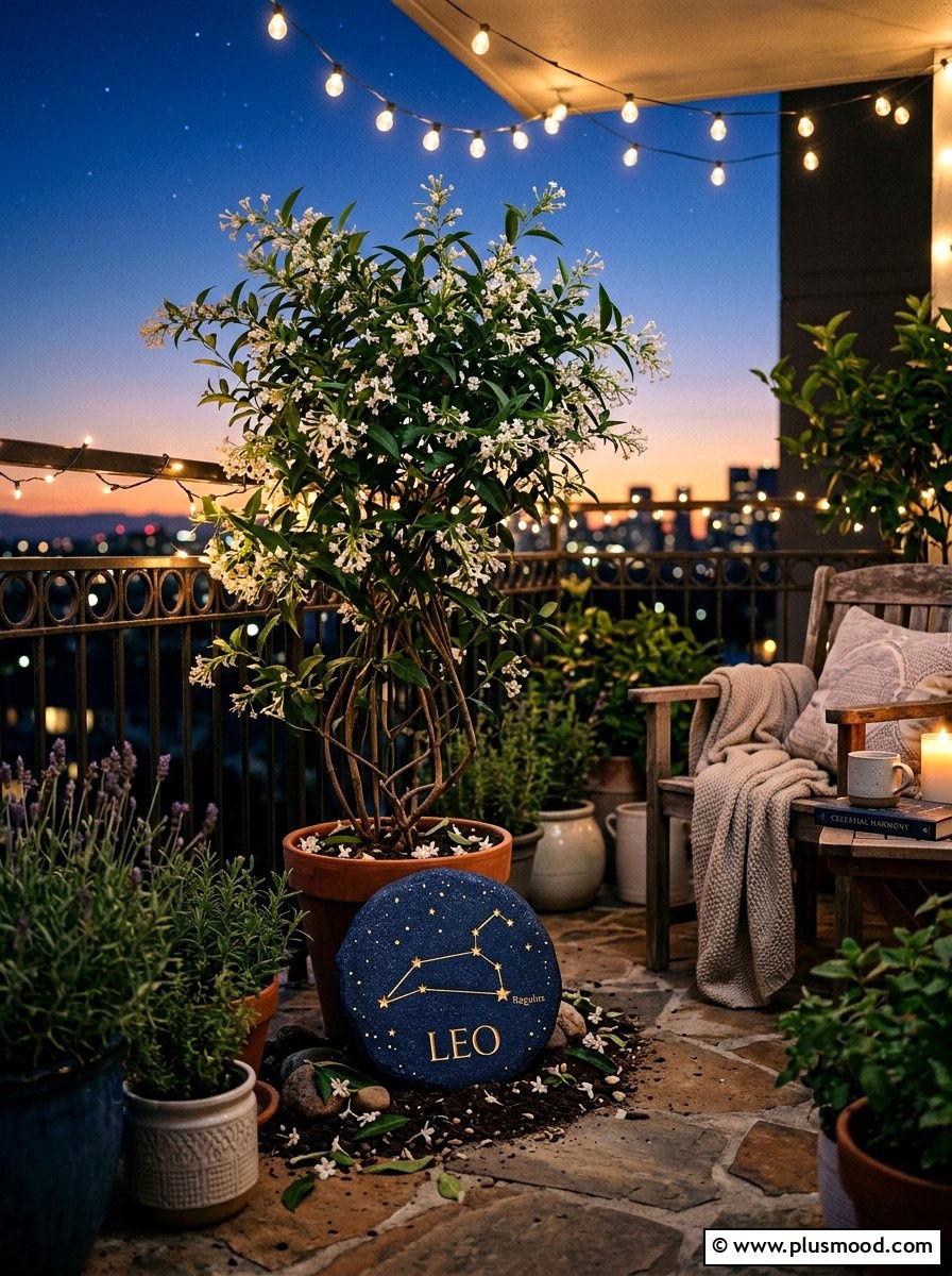 Zodiac constellation garden stone - 25 painted rock ideas for plant pot decoration